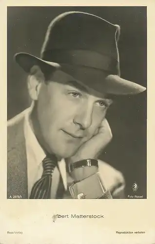 Porträt Albert Matterstock ngl 115.549
