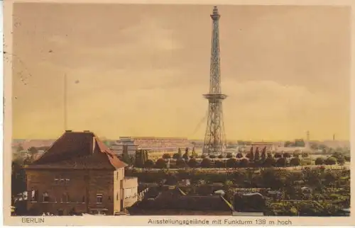 Berlin Ausstellungsgelände mit Funkturm gl1930 B5302