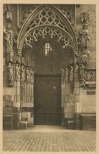 Nürnberg Sebalduskirche Brauttor ngl 124.744