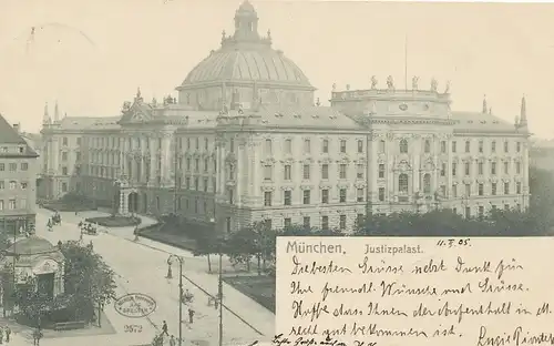 München Justizpalast gl1905 123.856