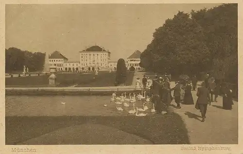 München Schlosspark Nymphenburg gl1924 123.906