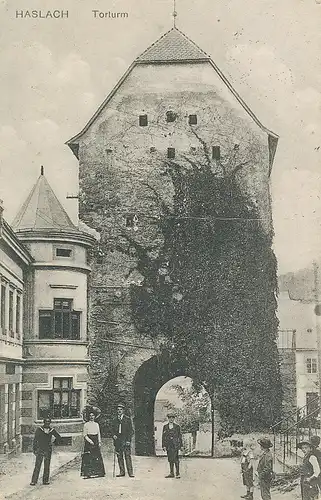 Haslach Torturm gl1912 122.538