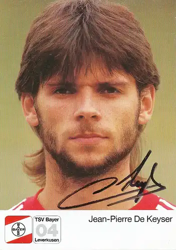 Fußball: Bayer 04 Leverkusen J.-P. De Keyser 112.448