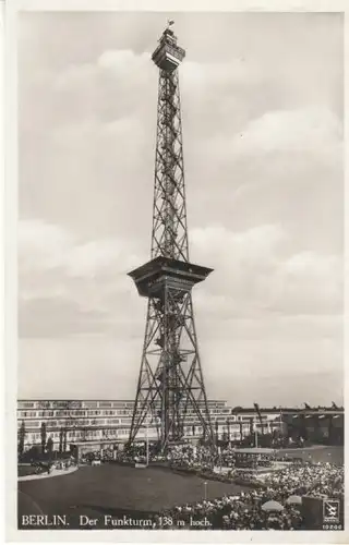 Berlin Der Funkturm ngl B5303