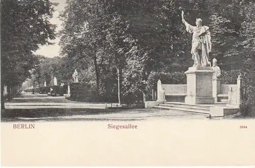 Berlin Tiergarten Siegesallee ~1900 ngl B5175