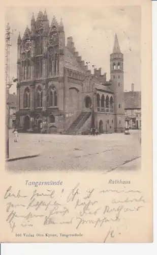 Tangermünde Rathaus gl1901 95.642