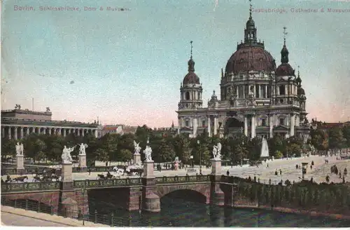 Berlin Schlossbrücke und Dom gl1919 B5236