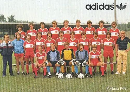 Fußball: Fortuna Köln Mannschaft 1983 112.412