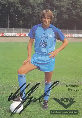 Fußball: Bayer Uerdingen Mathias Herget 112.735