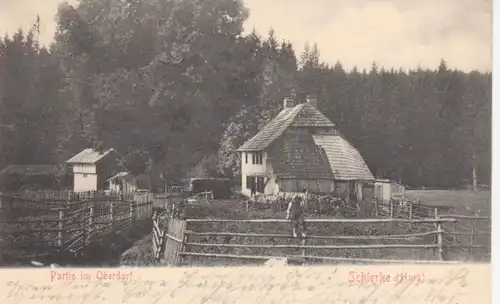 Schierke/Harz Partie im Oberdorf gl1905 95.706