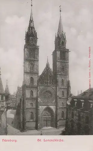 Nürnberg Lorenzkirche ngl 124.734