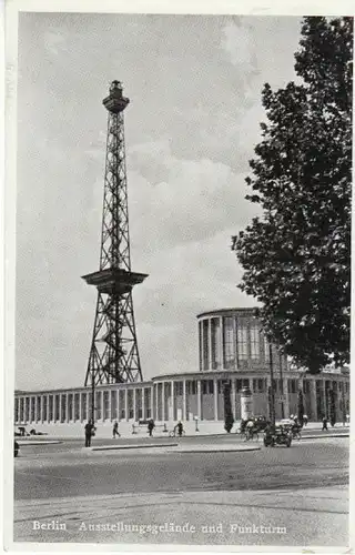 Berlin Ausstellungsgelände mit Funkturm gl1930 B5306