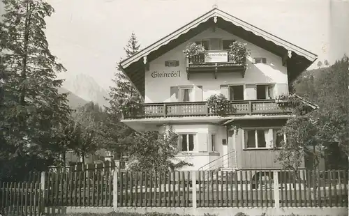 Mittenwald Haus Steinrös'l gl1976 126.104