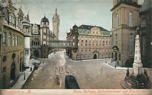 Frankfurt a.M. Rathaus Einheitsdenkmal gl19? 132.276