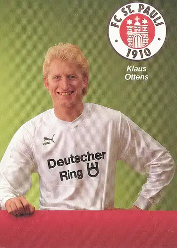 Fußball: FC St. Pauli Hamburg Klaus Ottens 112.253