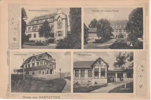 Nastätten Krankenhaus Kinderheim Isolierhaus ngl 99.501