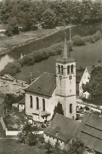 Pfaffenhofen/Roth Evangelische Kirche gl1963 120.937