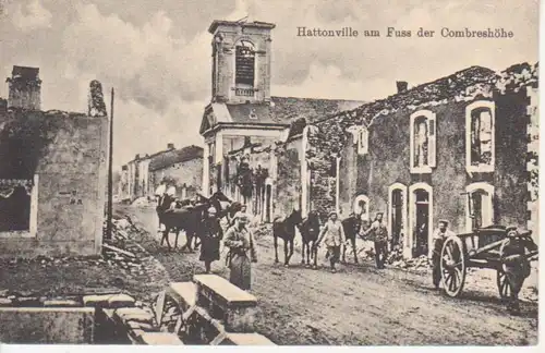 Hattonville am Fuß der Combreshöhe ngl 200.813