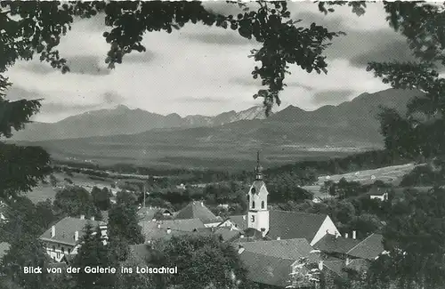 Bad Kohlgrub Blick ins Loisachtal gl1961? 120.097