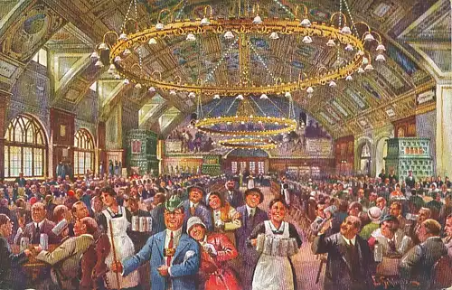 München Hofbräuhaus Festsaal gl1933 124.184