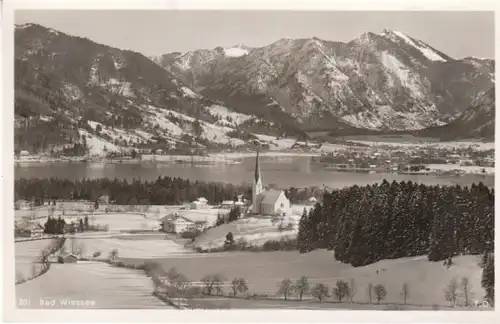 Bad Wiessee Tegernsee Panorama ngl B7253