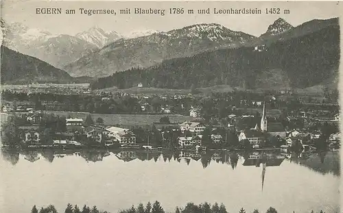 Rottach-Egern Panorama Blauberg gl1921 119.489