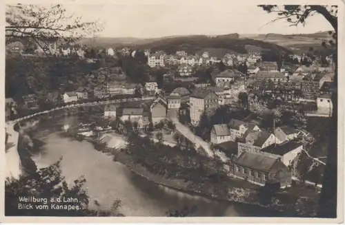 Weilburg a.L. Panorama-Blick vom Kanapee ngl 95.324