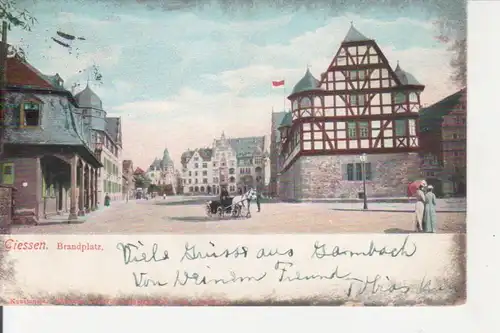 Gießen Brandplatz gl1913 95.344