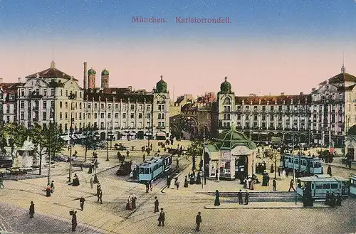 München Karlstor-Rondell feldpgl1917 124.329