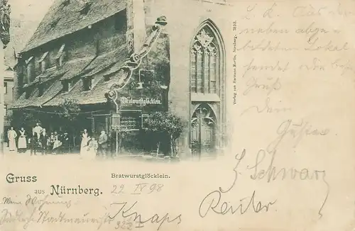 Nürnberg Bratwurstglöcklein gl1898 124.774