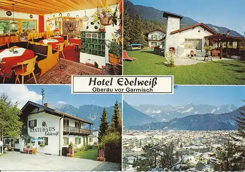 Oberau vor Garmisch Hotel Edelweiß ngl 119.978