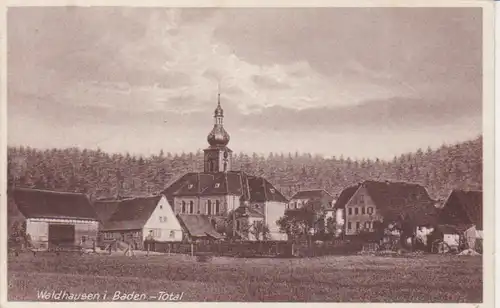 Waldhausen Panorama mit Kirche glca.1928 93.140