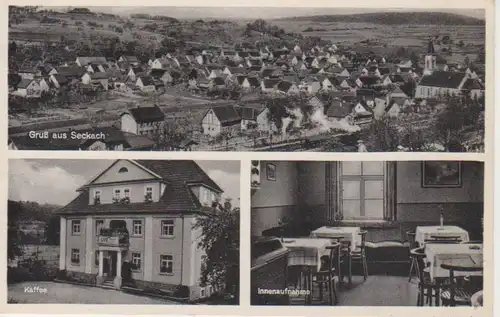 Seckach Café Hornung Panorama gl1950 93.183