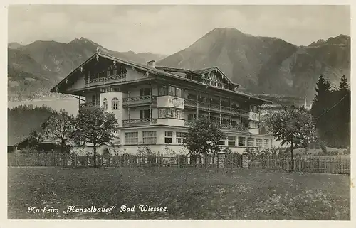 Bad Wiessee Kurheim Landhaus Hanselbauer ngl 119.453