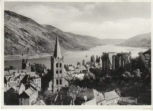 Bacharach a.Rhein Teilansicht gl1935 B5449