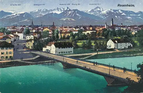Rosenheim Panorama gl1921 119.595