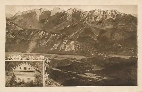 Oberaudorf Brünnsteinhaus Panorama bahnpgl1935 119.630