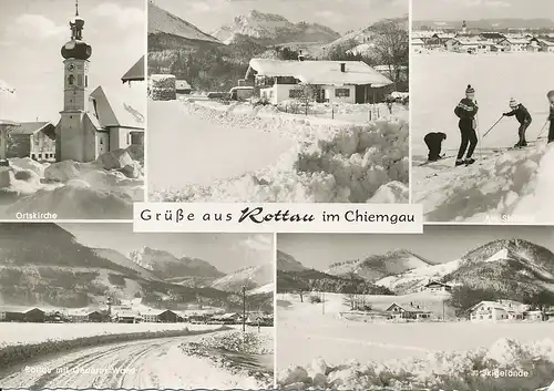 Rottau im Chiemgau Teilansichten gl1968 119.650