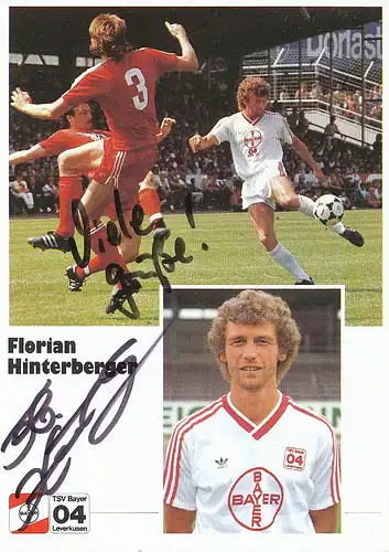 Fußball: Bayer 04 Leverkusen F. Hinterberger 112.432