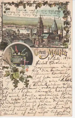 Mainz Litho Panorama gl1896 94.579