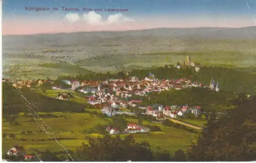 Königstein/Taunus vom Lippstempel aus gl1929 B5560