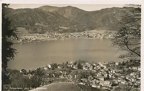 Bad Wiessee Tegernsee-Panorama gl1940 119.446