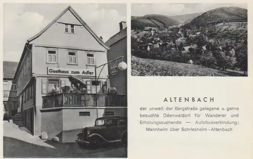 Altenbach Gasthaus zum Adler Panorama ngl 200.551