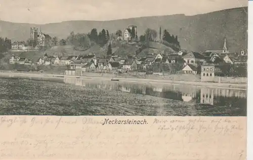 Neckarsteinach Panorama bahnpgl1933 93.026