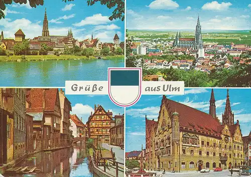 Ulm Teilansichten Panorama ngl 113.402