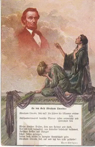 An den Geist Abraham Lincolns ngl B7103