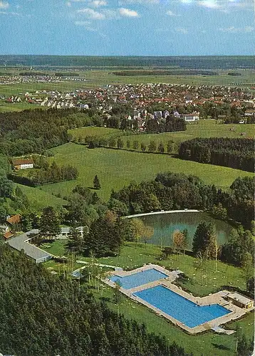 Bad Wörishofen Panorama Schwimmbad See gl1972 123.132