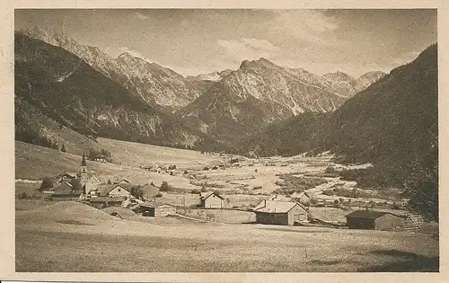 Hinterstein Allgäuer Alpen Panorama gl1921 123.746