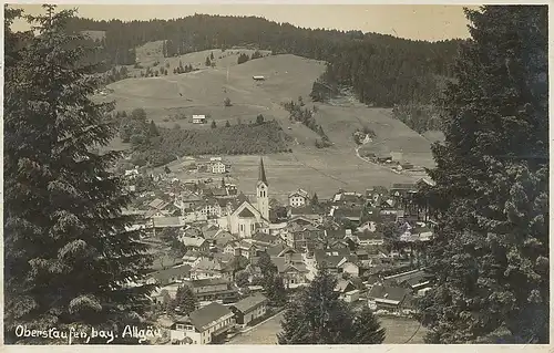 Oberstaufen Panorama glca.1920 126.303