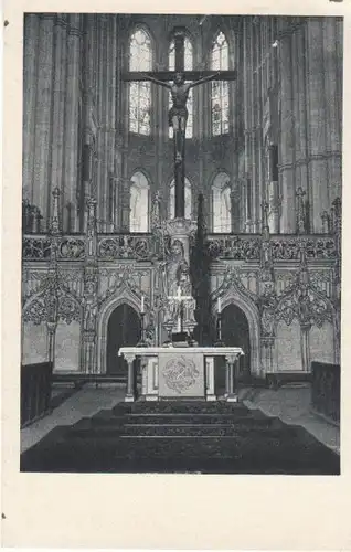 Magdeburg Dom Lettner u.Liturgie-Altar ngl B6422